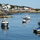 Later the day, Darlene took us to her uncle place in Stonington, where her uncle took us on his lobster boat to sightsee the harbor.