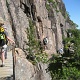 It is a awesome trail many interesting climbs along the side of the mountain with amazing views of the ocean.