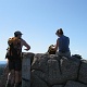 Arrived at the summit of Pemetic mtn.