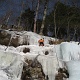 Jen climbing.