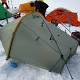 Our tent city.