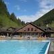 Four different pools, each has different temperature.
