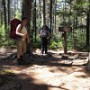 Nickerson Ledge trail junction.