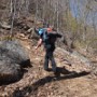 This section of the trail seems a bit eroded.