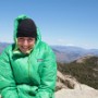 Kim at the summit.