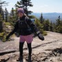 Gillian in her hot pink shorts.