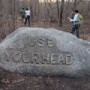 Off to hunt for the next boulder.