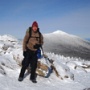 Mike at the summit of Liberty.