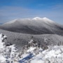 The tallest bump on the flat ridge is Little Haystack, next is Lincoln, and then Lafayette.