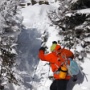 We decided to abandon the plan to descend via Flume Slide, stuck to the original plan instead.