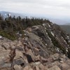 Looking at the cliff walk that lead to the summit.