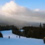 Very nice view from the ski trail.