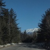 First sight of Mt Katahdin.