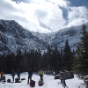 Arrived at the Chimney Pond.