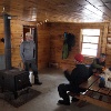 Chiling at the bunkhouse.