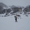 Near the base of Elbow gully.