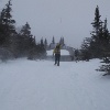 Later the day, weather seems better, we decided to check out the Chimney Gully.