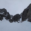 At the base of Chimney Gully.