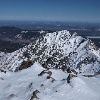 Looking back at Pamola and Chimney Peak.