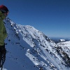 Checking out other gullies.