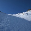 Looking up,